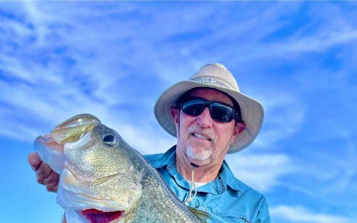 Mike Stanford 12.21 bass Ivie (Courtesy TPWD)