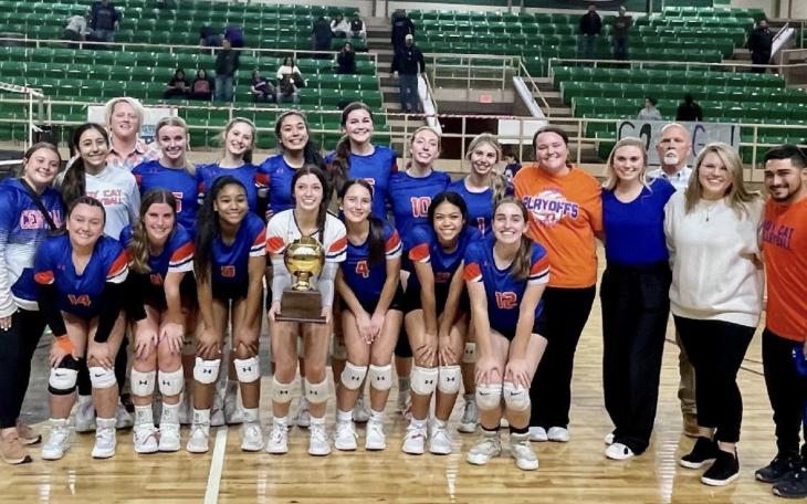 Bi-District Champion San Angelo Central Lady Cats Volleball