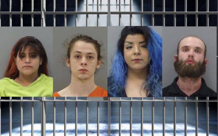 (L to R) Lorie Salazar, Darrien Willson, Arriele Ramirez, Joshua Huckabee