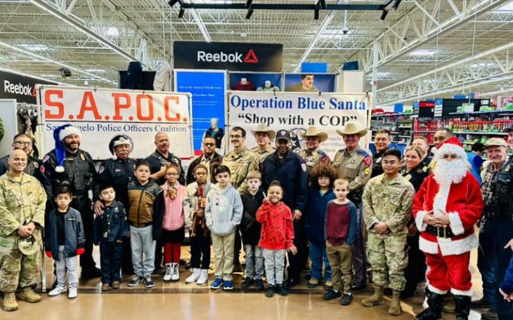 Operation Blue Santa 2023 (Courtesy SAPD)