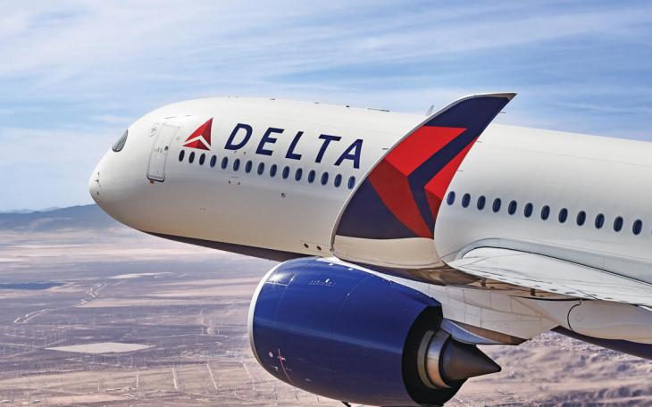 Delta Airlines Jet (Courtesy Delta)