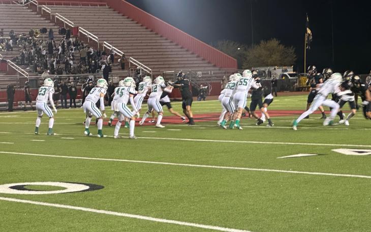 Wall Hawks vs the Canadian Wildcats in the Quarterfinal round of the Texas High School Football Playoffs on Dec. 1, 2023.