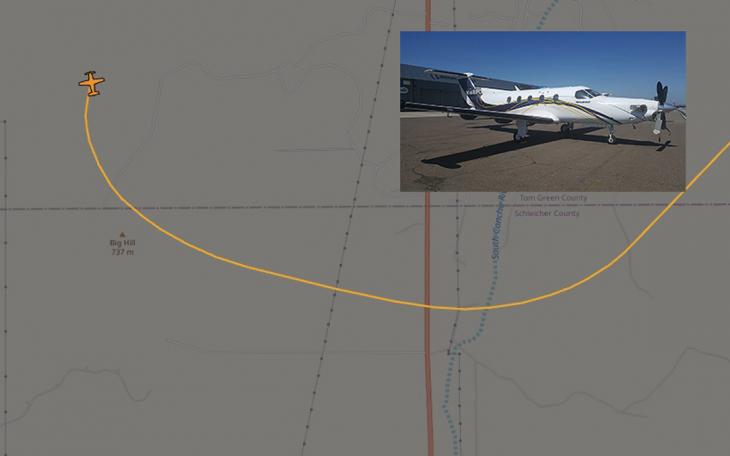 Audio analysis of the crash of a Pilatus PC-12 on Dec. 15 south of Christoval.