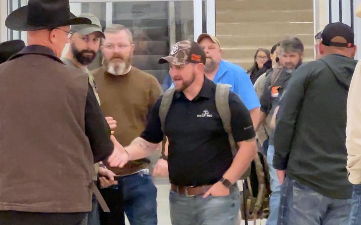 The 2023 San Angelo Support for Veterans arrival on Dec. 5, 2023.