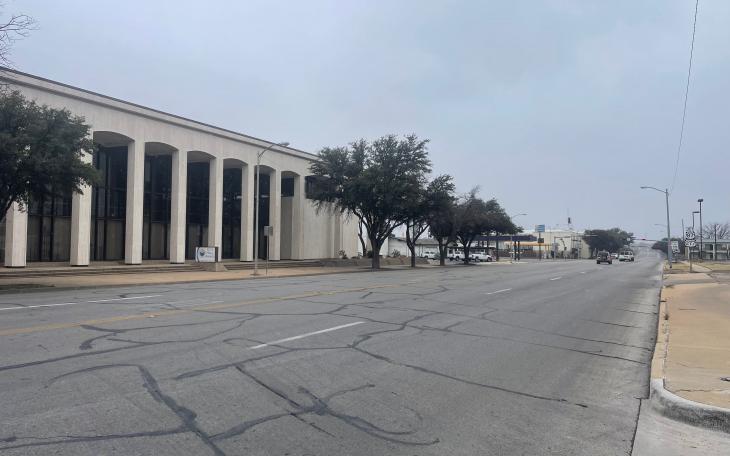The City Hall Annex between the Bryants on W. Beauregard Ave was where a dead homeless man was found frozen on the morning of Jan. 14, 2024.