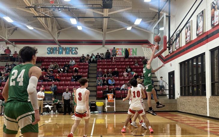 Wall in action against Ballinger 2024