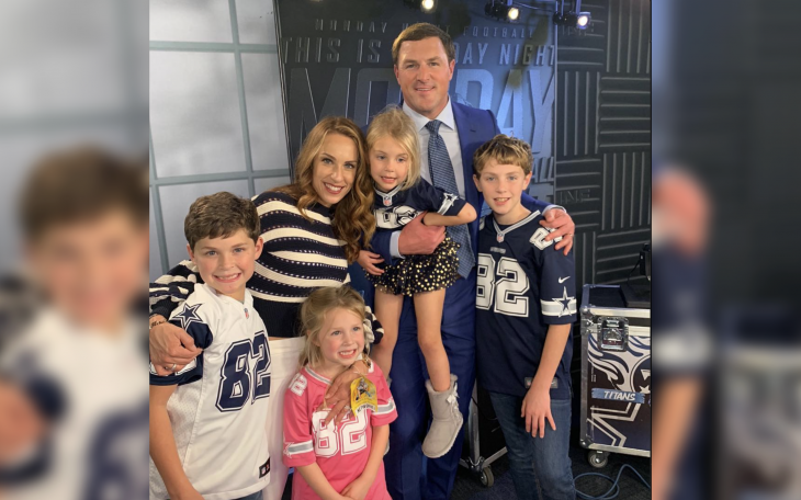 Jason Witten and his family.