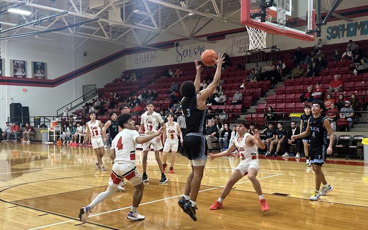 TLCA Eagles in action against Ballinger 2024