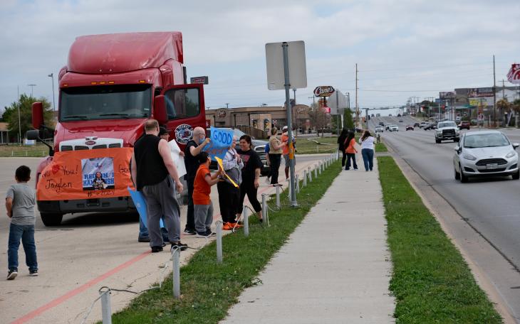 Central Lady Cats Jaylen DeHoyos Send Off