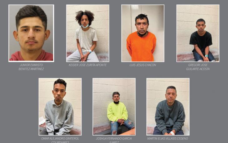 El Paso Illegal Immigrant Rioters (Courtesy DPS)