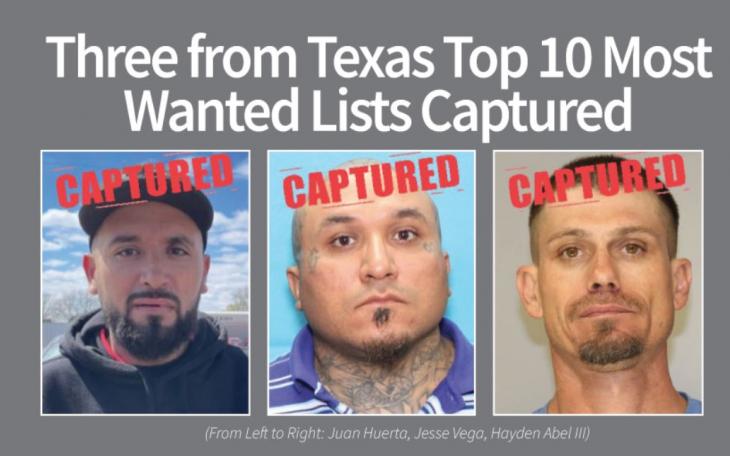 Most Wanted Captured April 24 (Courtesy DPS)