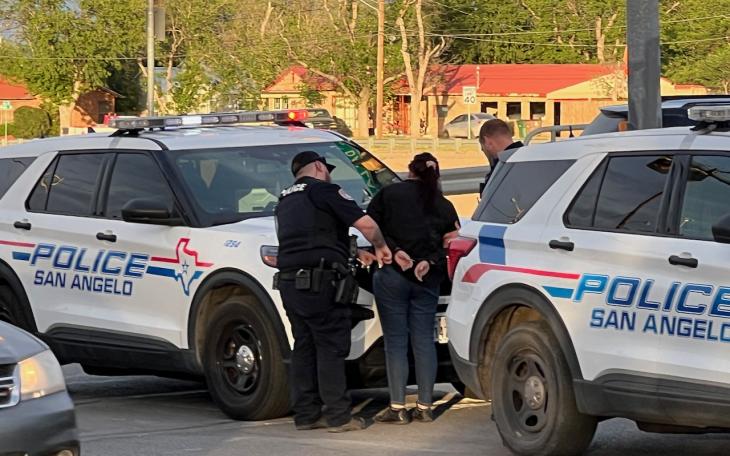 Driver was arrested for suspicion of DWI following a spectacular rollover crash on Tuesday, April 16, 2024.