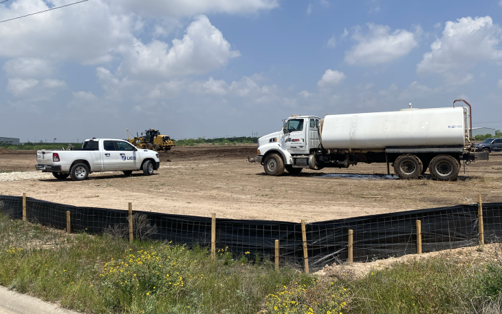 Crews Begin Work on Amazon in San Angelo