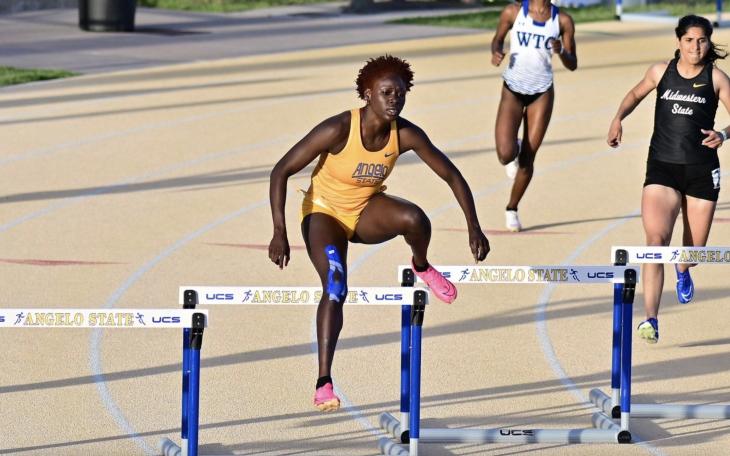 Angelo State Rambelles Fatoumata Kabo