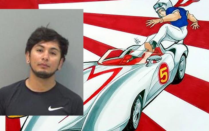 "Speed Racer" Jaime Almaguer, 25, of San Angelo was arrested on May 15, 2024.
