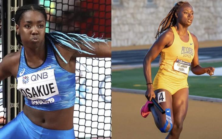 Angelo State University's Fatoumata Kabo and former ASU star Daisy Osakue will compete in the Paris 2024 Summer Olympics for their home country of Italy in August.