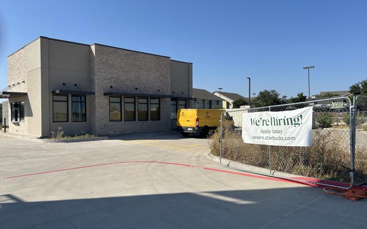 San Angelo's newest Starbucks Location on Knickerbocker Rd