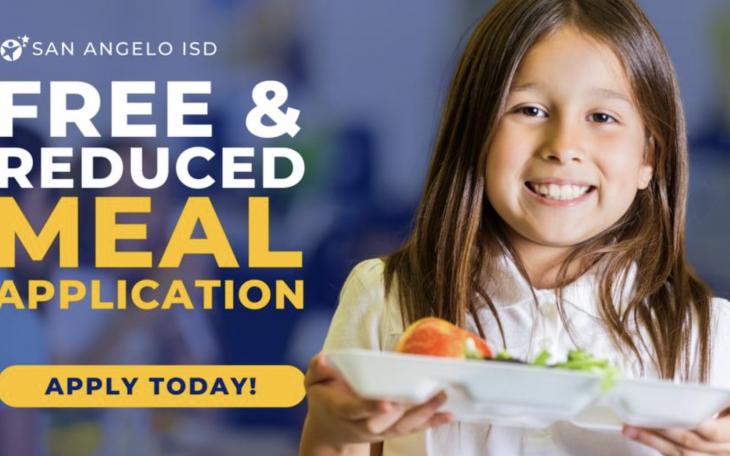 San Angelo ISD Free and Reduced Meal Application