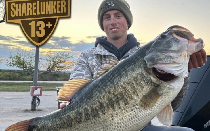 A Granbury fisherman has been credited with catching a world-record bass at O.H. Ivie.
