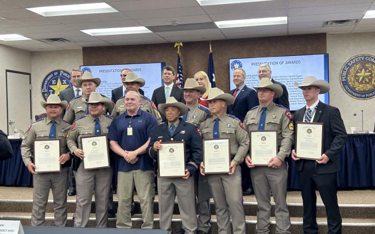 DPS Recognizes Courageous Acts at August PSC Meeting