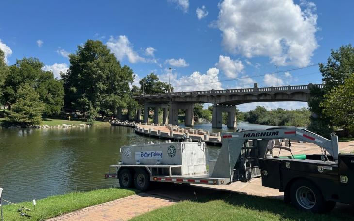 Concho River Restocked With Over 600 Channel Catfish