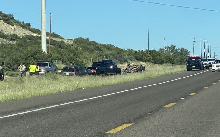 Single-Vehicle Rollover Reported on US 67