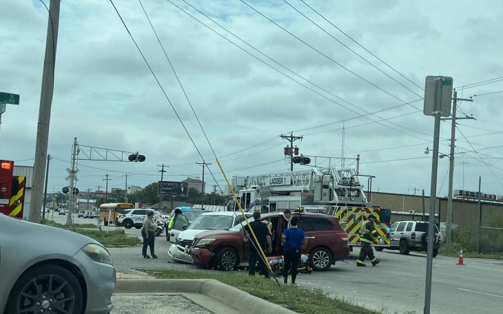 One Injured in Two-Car Crash in San Angelo