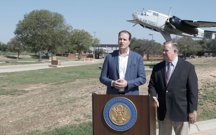 Rep. Pfluger and Rep. Calvert Visit Goodfellow Air Force Base, Emphasize Importance of Upgrades