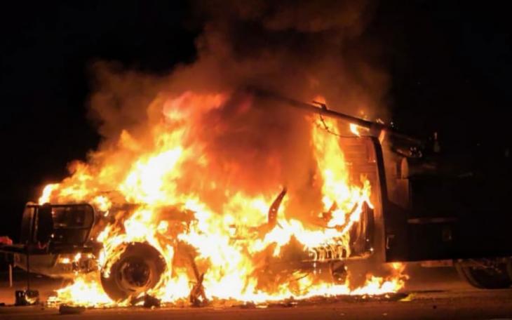 Early this morning, at 5:56 a.m., the Wall Volunteer Fire Department (VFD) responded to a vehicle fire on FM 1223.