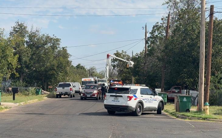 Firefighters Douse Blaze in San Angelo