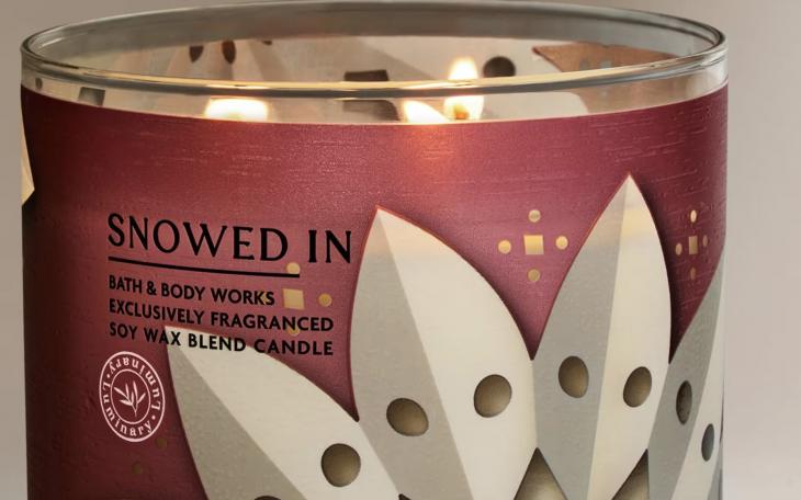 Bath &amp; Body Work's Snowed In "Klandle"