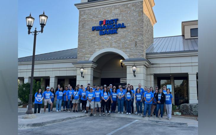 First Financial Bank Employees Participate in Annual Day of Service Across San Angelo