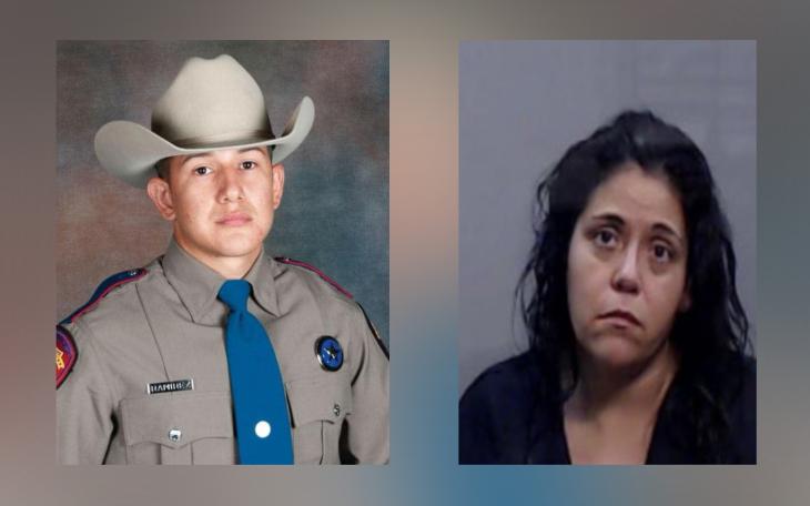 Trooper Kevin Alexis Ramirez Vasquez, 25, died following injuries sustained in a crash on SH-302. Laura Lorena Rodriguez, 50, was arrested and charged with two counts of aggravated assault with a deadly weapon against a public servant in connection with the incident.
