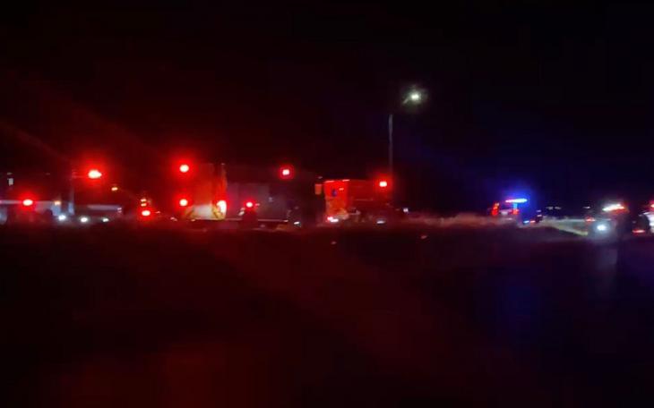 A rollover crash on Thanksgiving Eve 2024.