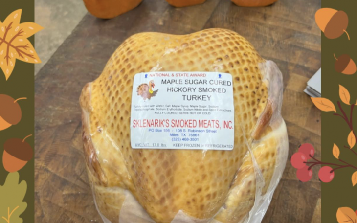 Sklenarik's Smoked Meats in Miles, Texas