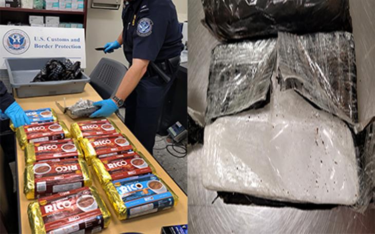 CBP Officers Find 28 Pounds of Cocaine Hidden in Chocolate