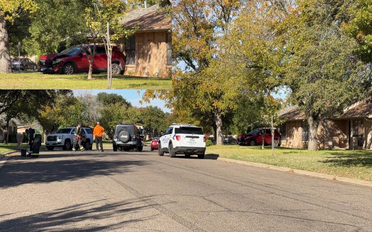 A minor driving a Jeep crashed into an unoccupied, parked Mazda in the 3200 block of Briar Grove around 10 a.m. Saturday after reportedly falling asleep at the wheel, police said.