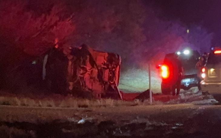 SAN ANGELO, TX — On US 67 southwest of San Angelo, a couple in a Jeep experienced quite a scare. 