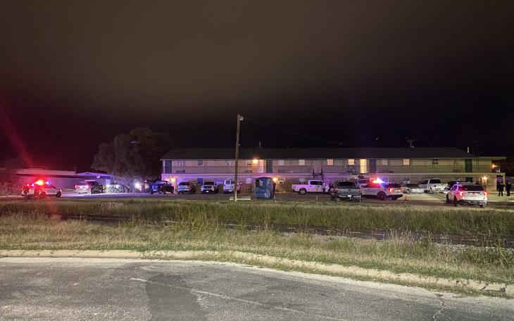 San Angelo police were dispatched to 600 West Avenue L this evening in response to a shooting. 
