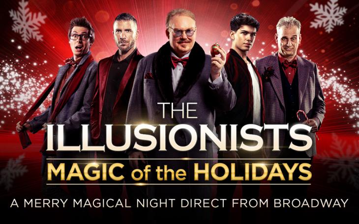 The Illusionists – Magic Of The Holidays, the latest installment of the touring magic spectacular, “The Illusionists,” will have a one-time only show at 7:30 p.m. Saturday, Dec. 21, at the Murphey Performance Hall, 72 W. College Ave.
