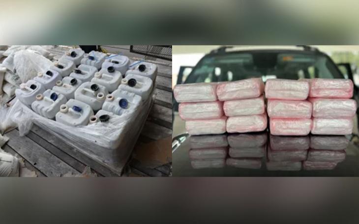U.S. Customs and Border Protection (CBP) officers seized over $7 million worth of methamphetamine and cocaine in two separate enforcement actions at Texas ports of entry this week, officials announced Wednesday.