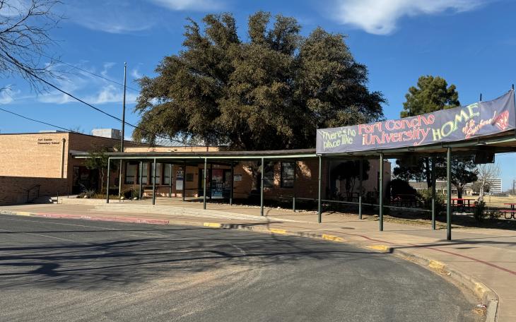 Fort Concho Elementary. The building was built in 1987, almost 40 years ago.