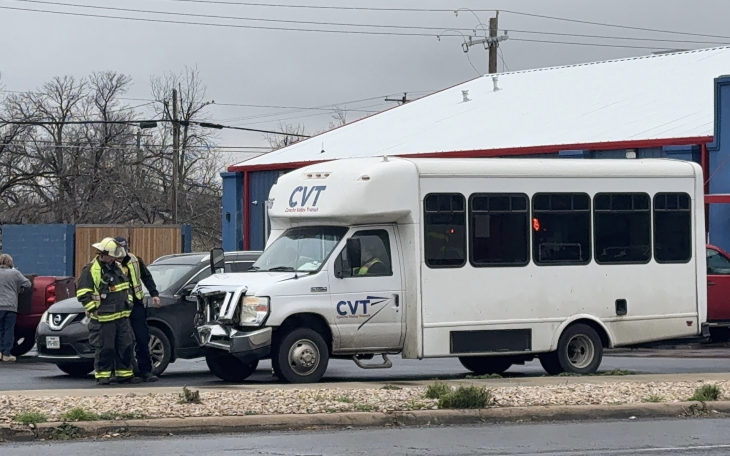 Concho Valley Transit Bus Involved in Crash on Northside