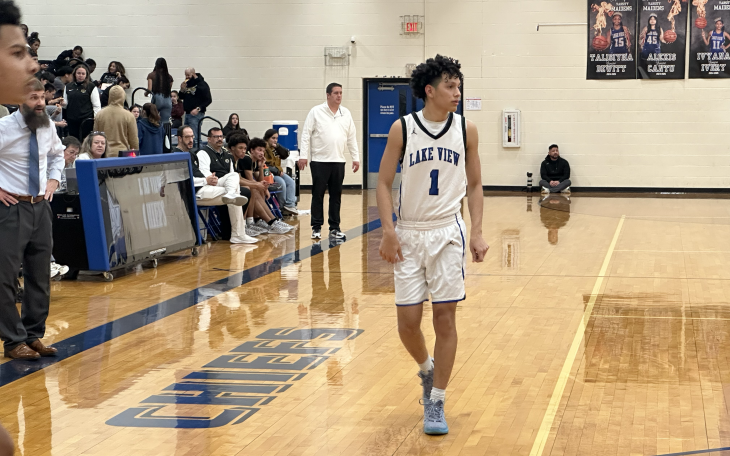 Lake View's Delgado Jan 31, 2025.