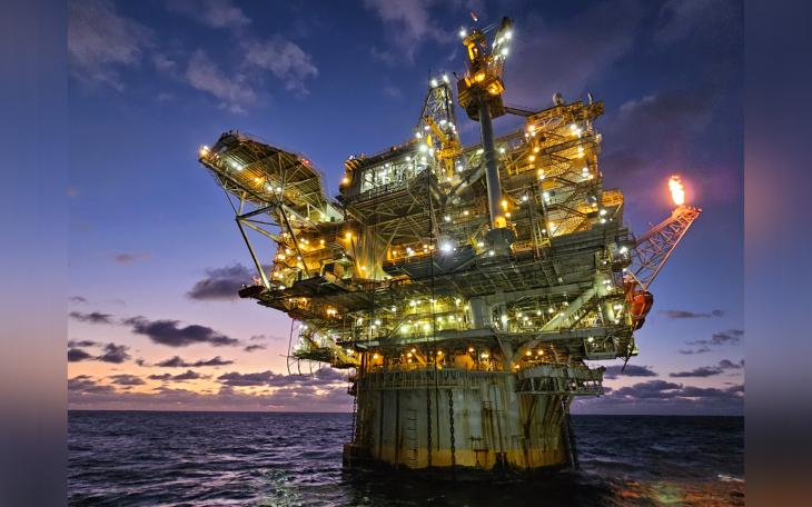 Offshore Oil Drilling Rig