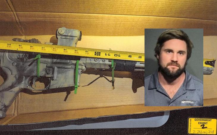 Brad Spafford, 36, was arrested last month after an FBI investigation revealed the largest seizure of explosive devices in agency history on his Isle of Wight County farm.