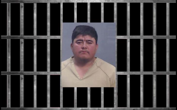 The driver, identified as 37-year-old Jesus Alberto Villegas Monteagudo, was found to have an active murder warrant from El Salvador.