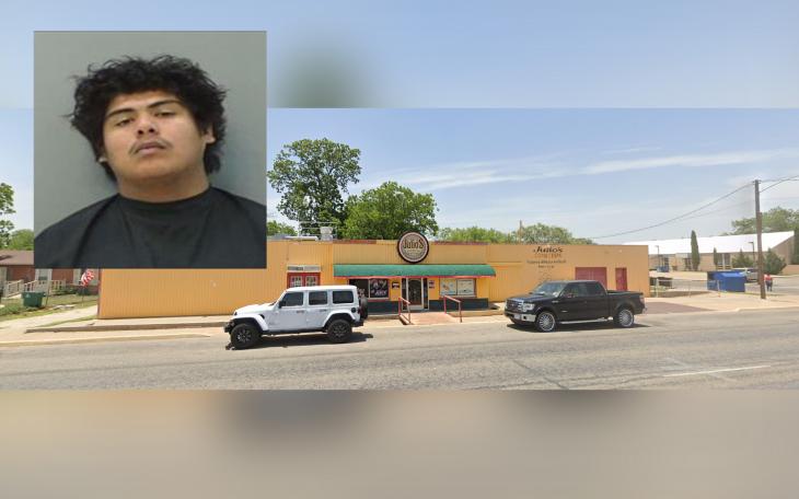 Jesse Capuchino, 18, was arrested in connection to burglaries at Julio’s Burritos and Dollar General in San Angelo. Surveillance footage and recovered stolen property linked Capuchino and a 14-year-old accomplice to the crimes.