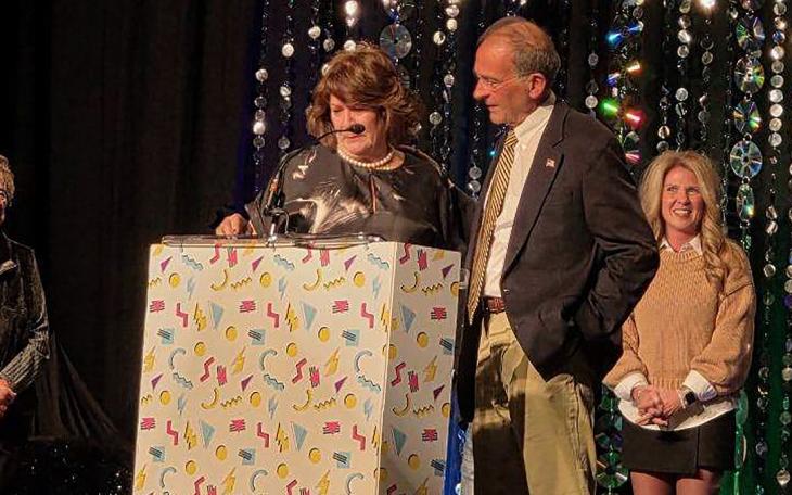 Jean Ann LeGrande and her husband Dr. Robert (Bob) LeGrand were named Citizens of the Year by the San Angelo Chamber of Commerce in February 2025.