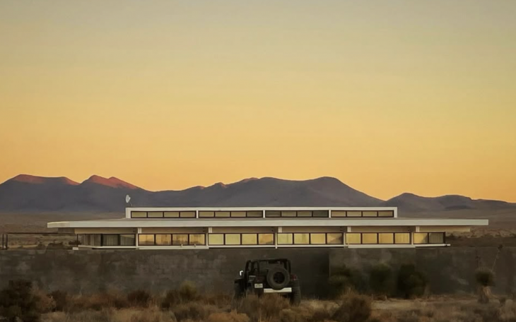 A 10-acre desert retreat owned by photographer Douglas Friedman has been listed for $3.7 million, according to Marfa Vista Real Estate.